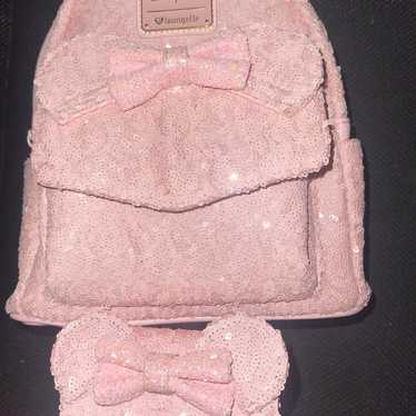 Loungefly Disney Millennial Pink Backpack