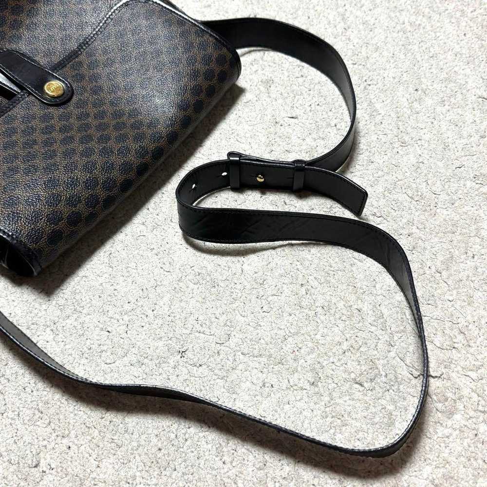 CELINE Vintage Macadam Shoulder Bag - Excellent C… - image 9