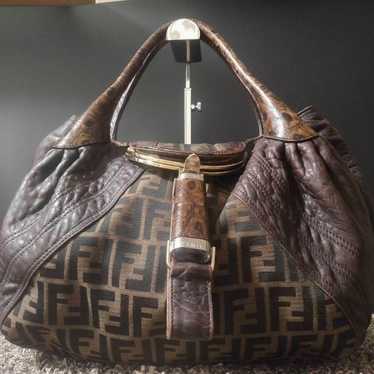 FENDI Zucca pattern Spy bag