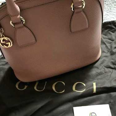 Brand new GUCCI pink leather handbag