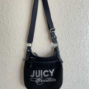 Vintage Black Juicy Couture Rhinestone crossbody