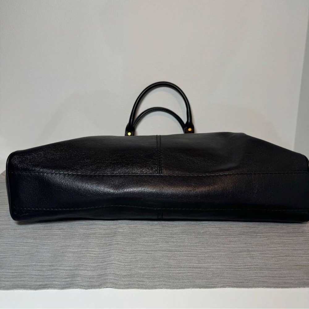 Gucci Libelle GG Marmont Handbag Leather Black Me… - image 3