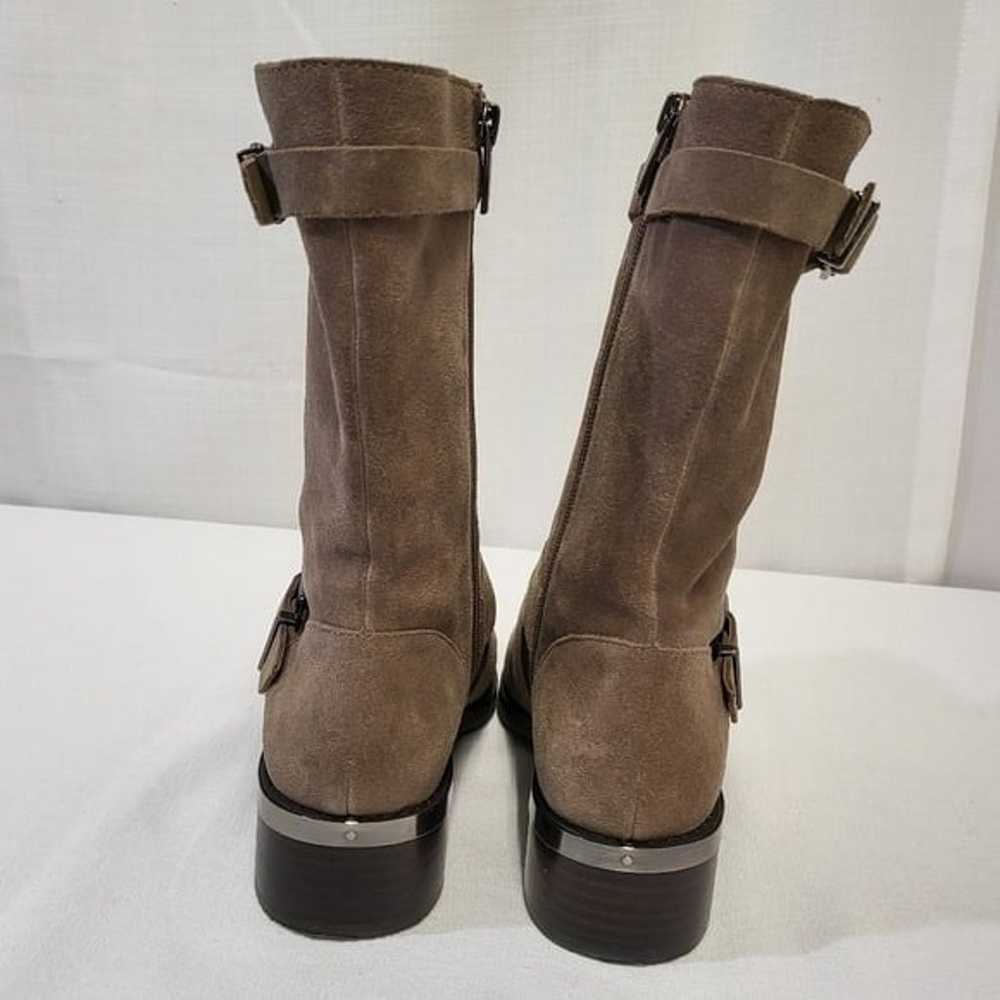 Vince Camuto Boots Leather Upper Suede Moto Walle… - image 3