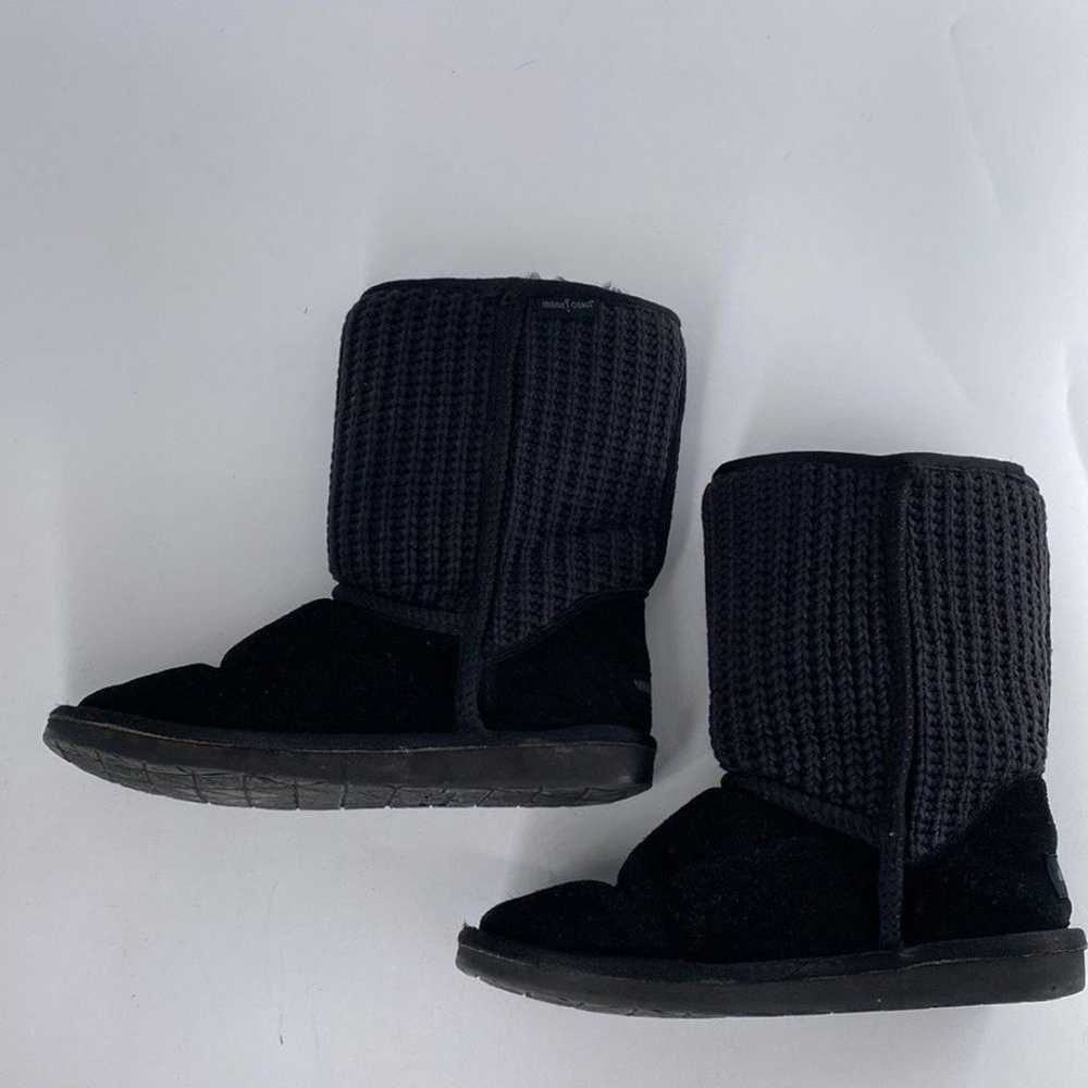 Minnetonka Boots 86520 Womens Size 8 Black Knitte… - image 11