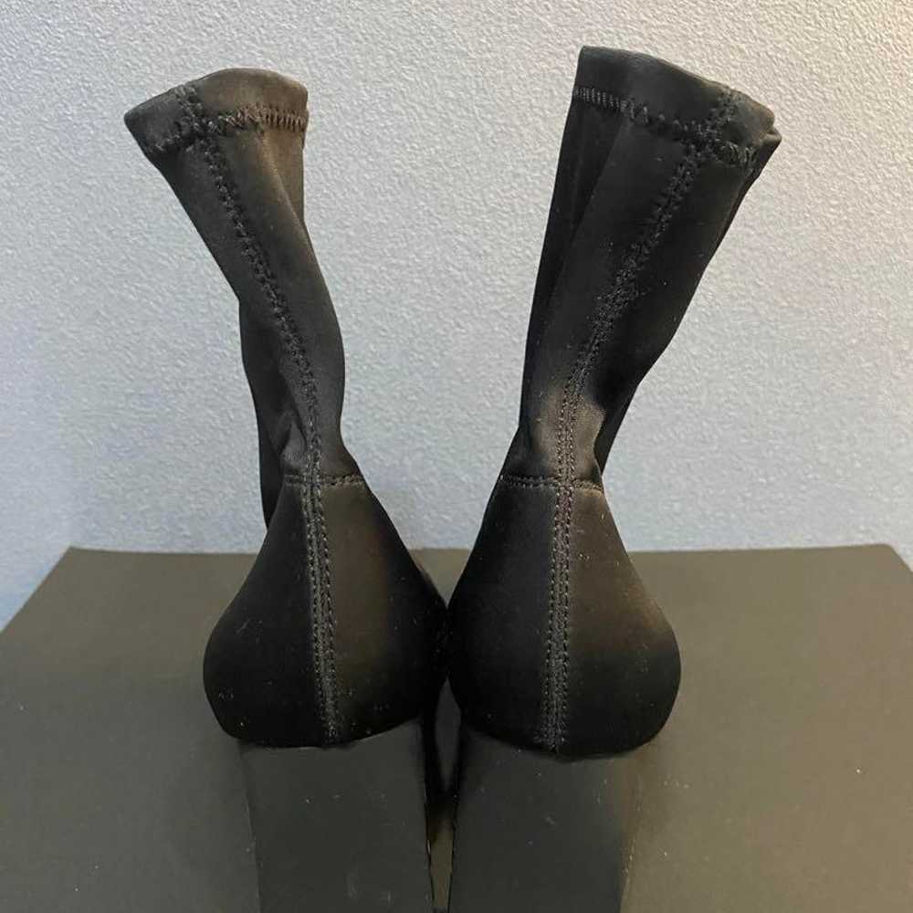 ZARA Boots Neoprene Heeled Ankle Boots - image 3