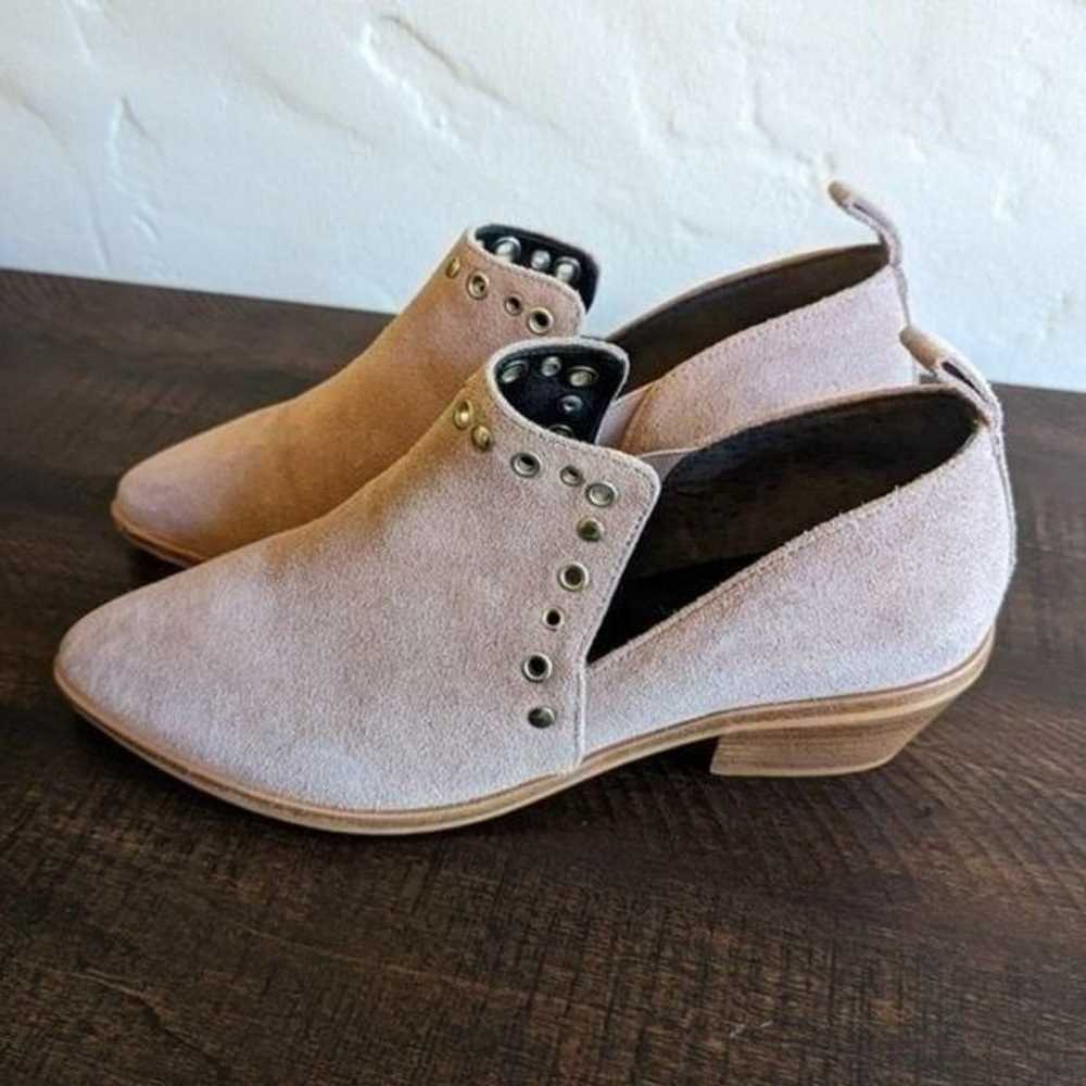 Rebecca Minkoff Pink Suede Annette Ankle Booties - image 1