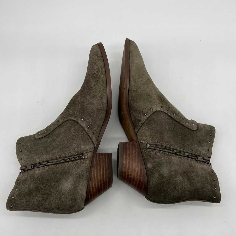 Marc Fisher Leather Western Detailed Ankle Boots … - image 8