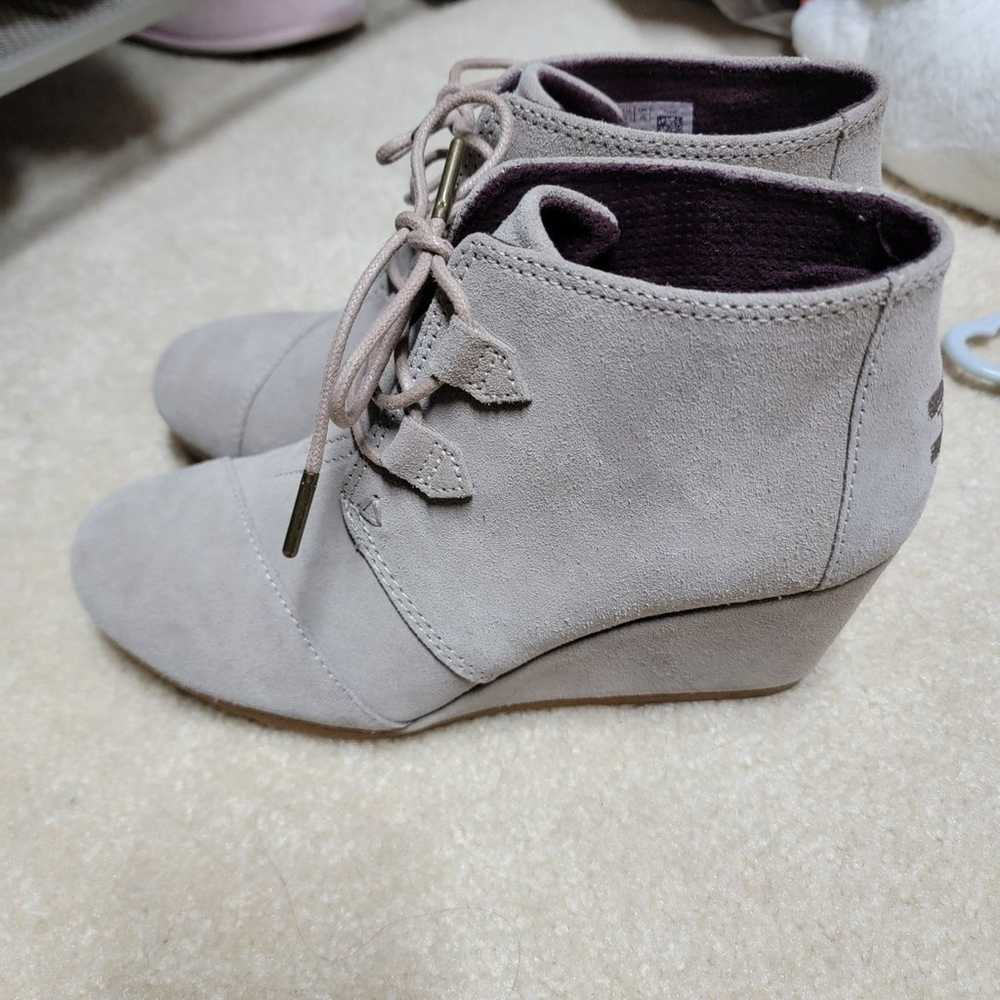 Toms Colette Wedge Booties - image 2