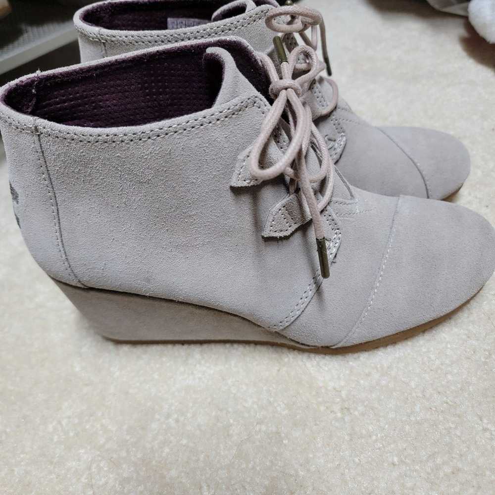 Toms Colette Wedge Booties - image 4