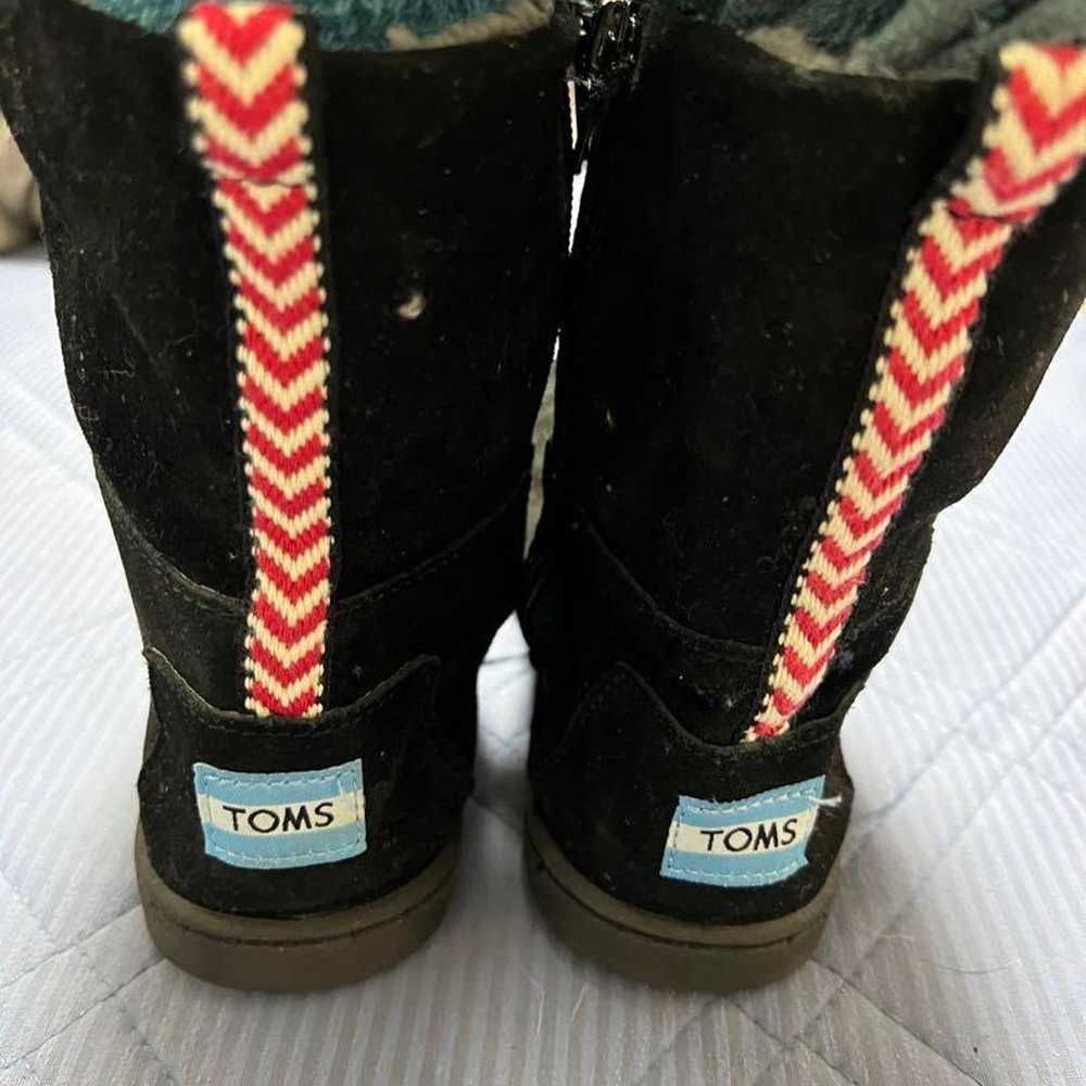 TOMS Mouton Boots Black - image 2