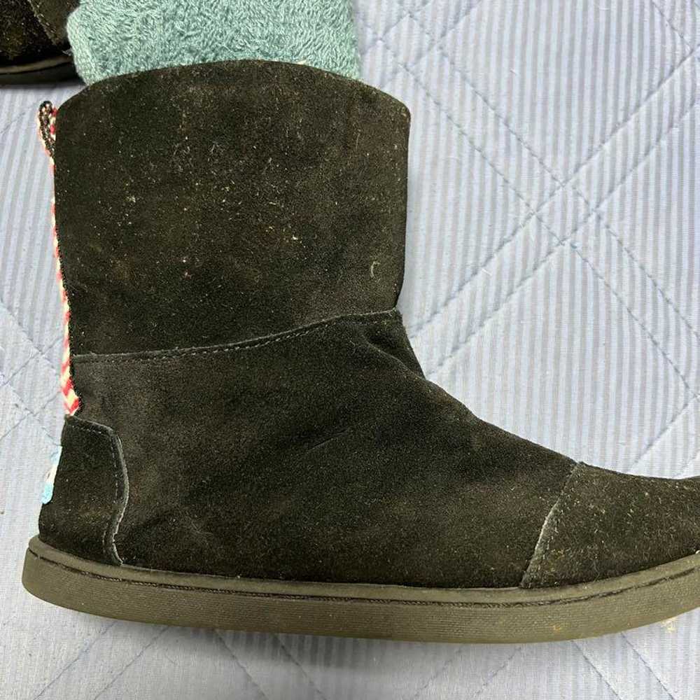 TOMS Mouton Boots Black - image 3