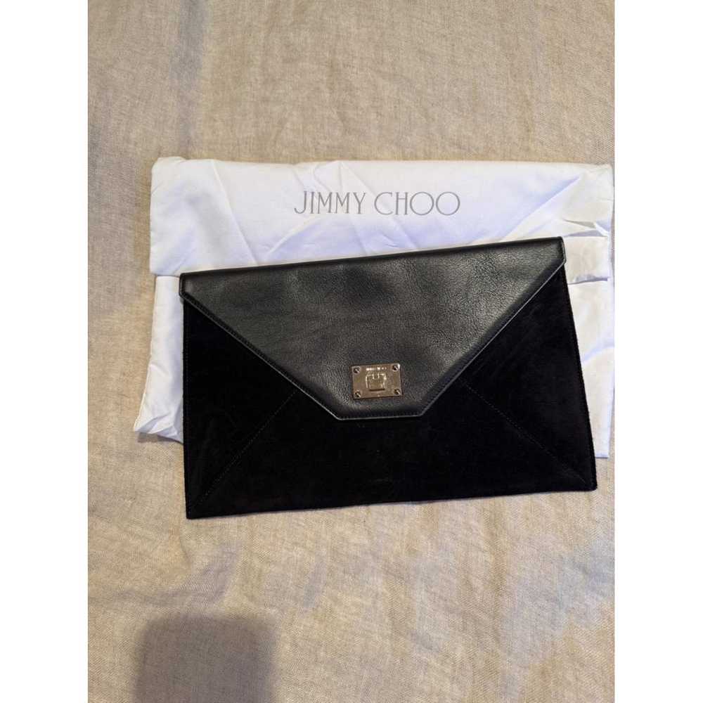 Jimmy Choo Rosetta leather clutch bag - image 5