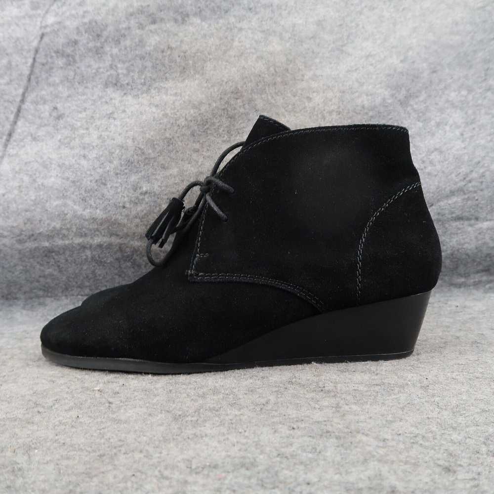 Crown Vintage Shoes Womens 9 Bootie Wedge Chukka … - image 3