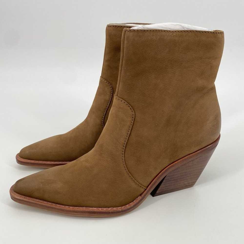 DOLCE VITA NWOB Volli Nubuck Leather Booties Brow… - image 2