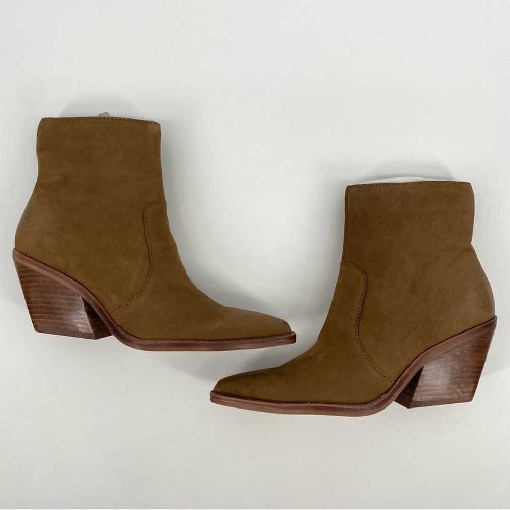 DOLCE VITA NWOB Volli Nubuck Leather Booties Brow… - image 6