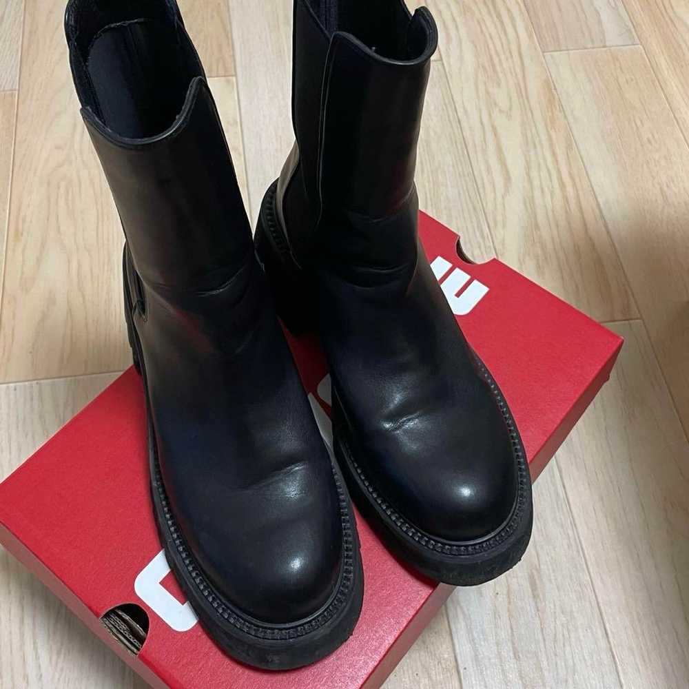 Oriental Traffic Black Boots Size M - image 3