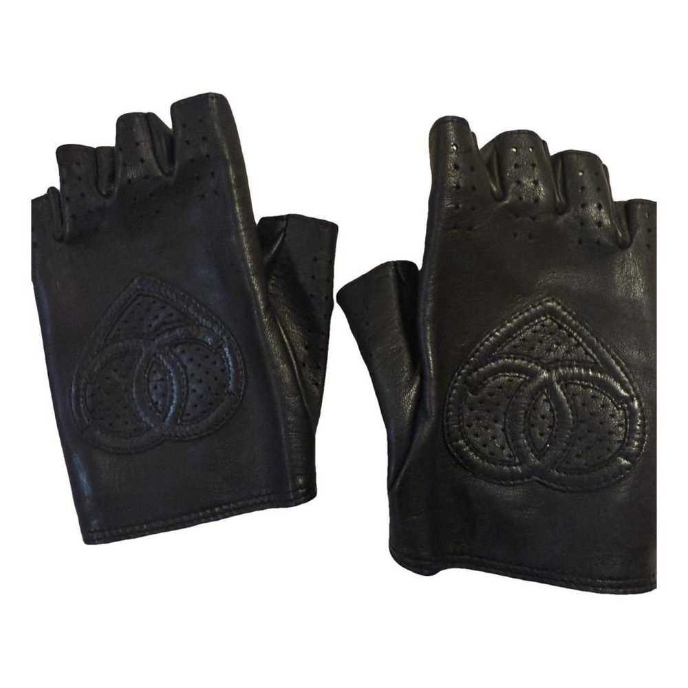 Chanel Leather gloves - image 1