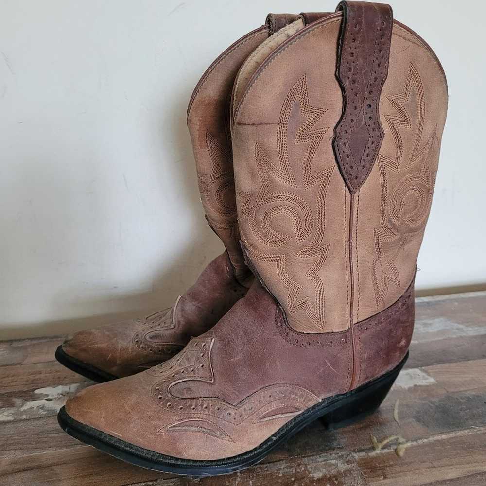 Western cowboy women boots - image 7