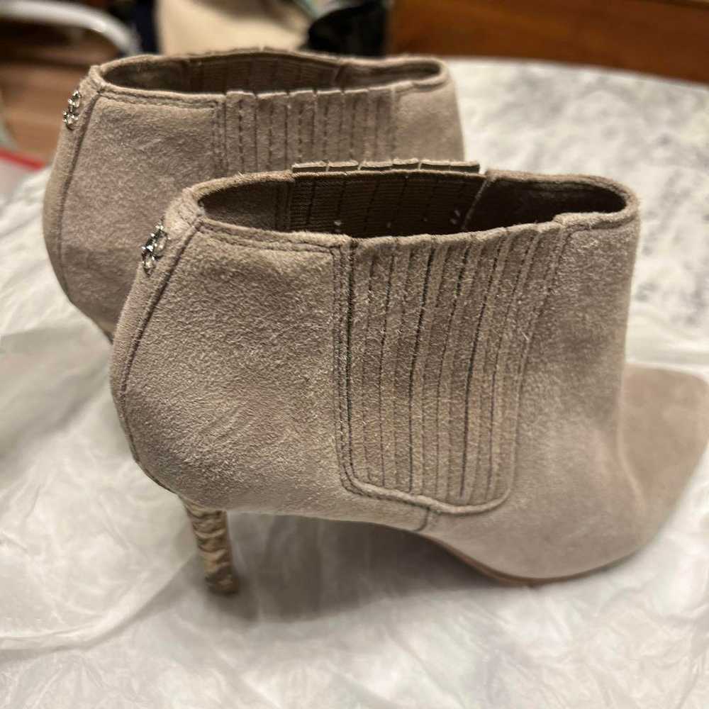 Coach Doverin suede gray ladies C logo boots - image 2