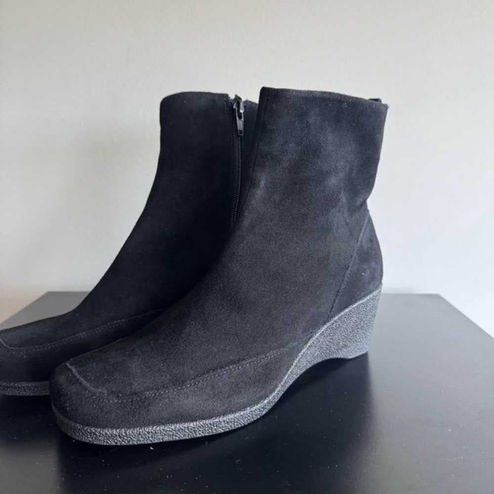 Easy Spirit Suede Booties, size 8 - image 1