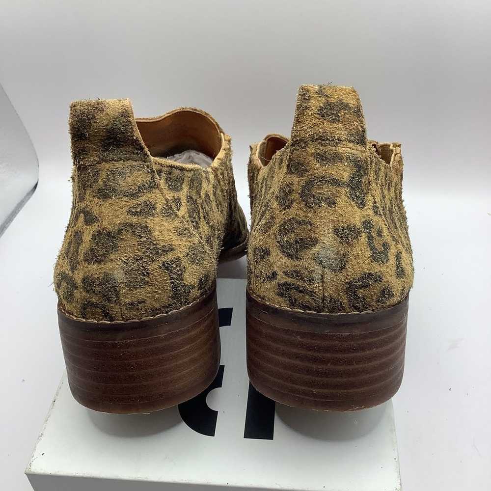 Women's Lucky Brand Suede Boots, Size 7M leopard - image 2