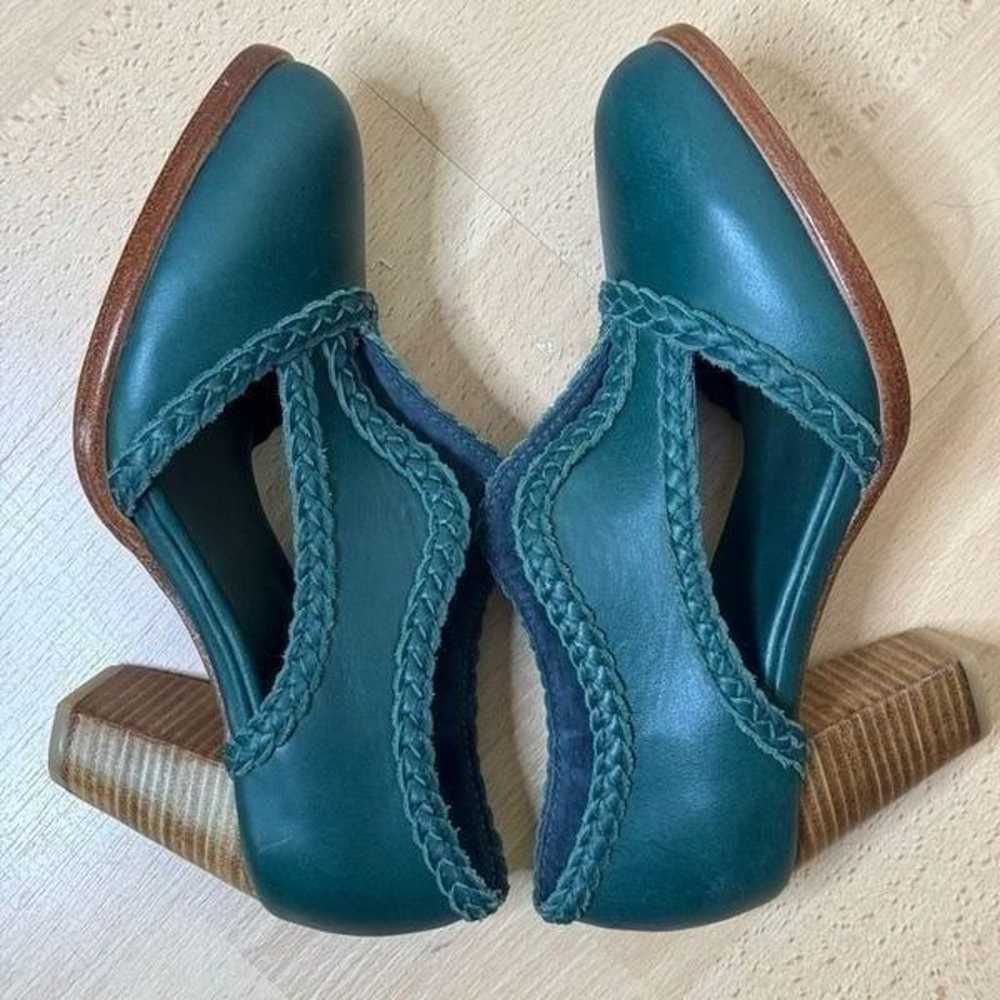 Elf Boots Women's 8 Green Leather Booties  Spirit… - image 8