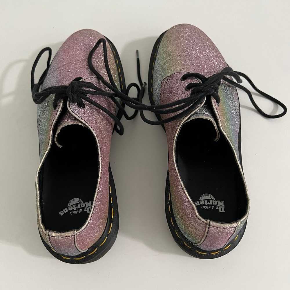 Dr Martens Women’s Glitter Oxford Shoes Size 8 - image 5