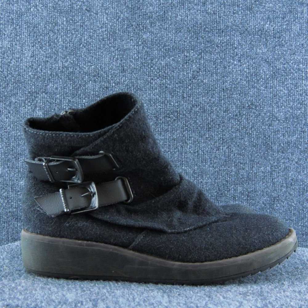 Rocket Dog Women Ankle Boots Gray Fabric Zip Size… - image 4