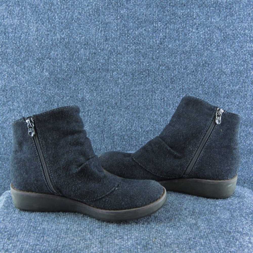 Rocket Dog Women Ankle Boots Gray Fabric Zip Size… - image 6