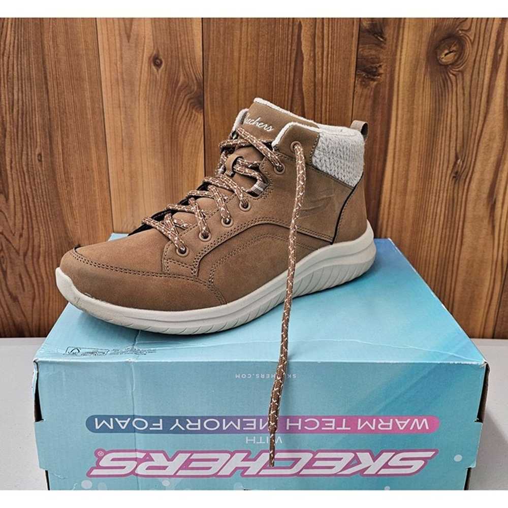 Skechers Ultra Flex 2.0 Chestnut Women's Lace Up … - image 1