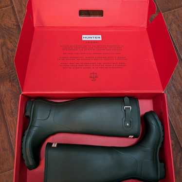 Hunter Original Tall Women's Rain Boots Size 8 in… - image 1