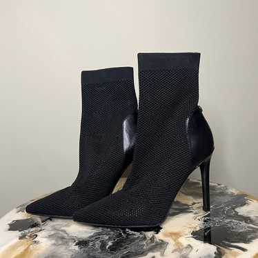 Guess Fishnet Heeled Sock Boot