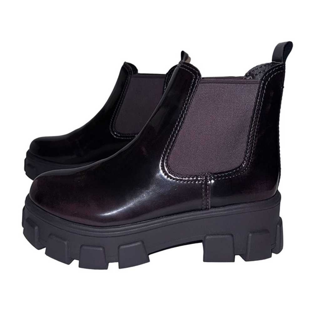 Womens Size 10 Chunky Platform Chelsea Boots Dari… - image 2