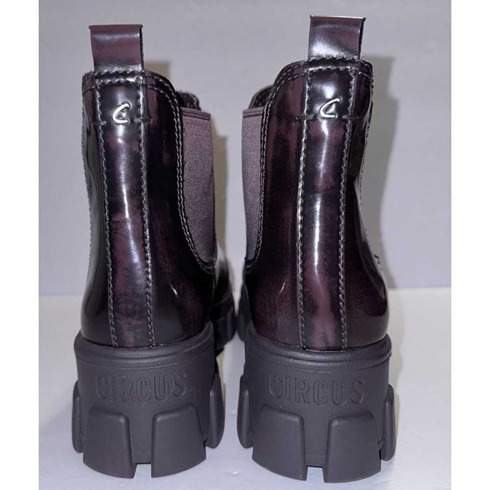 Womens Size 10 Chunky Platform Chelsea Boots Dari… - image 4