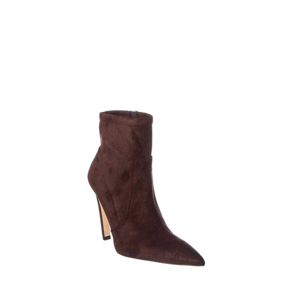 Good American Icon 110 Chocolate Brown Ankle Boots - image 1