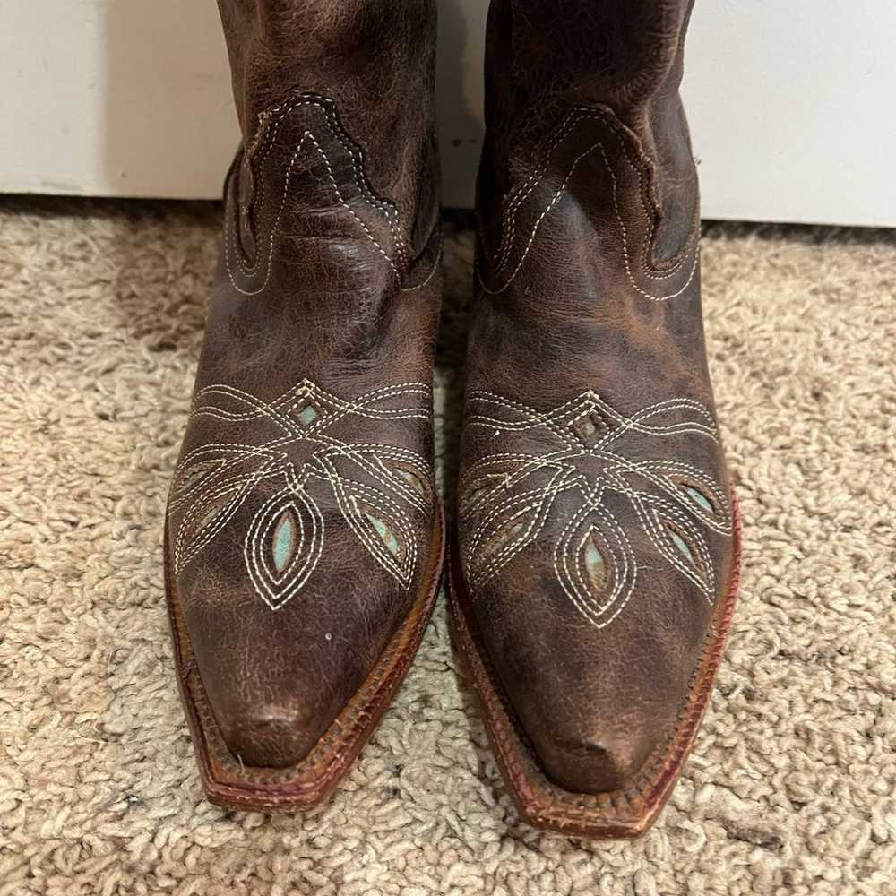 Tony Lama cowgirl/cowboy boots size 6 womens - image 3