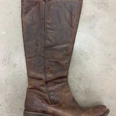 Vintage Timberland Knee-High Women’s Leather Boots