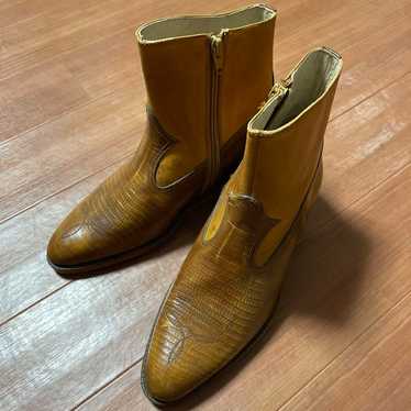 Big Ben Brown Leather Western Boots 24cm Genuine … - image 1