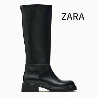 ZARA Flat Knee-High Boots