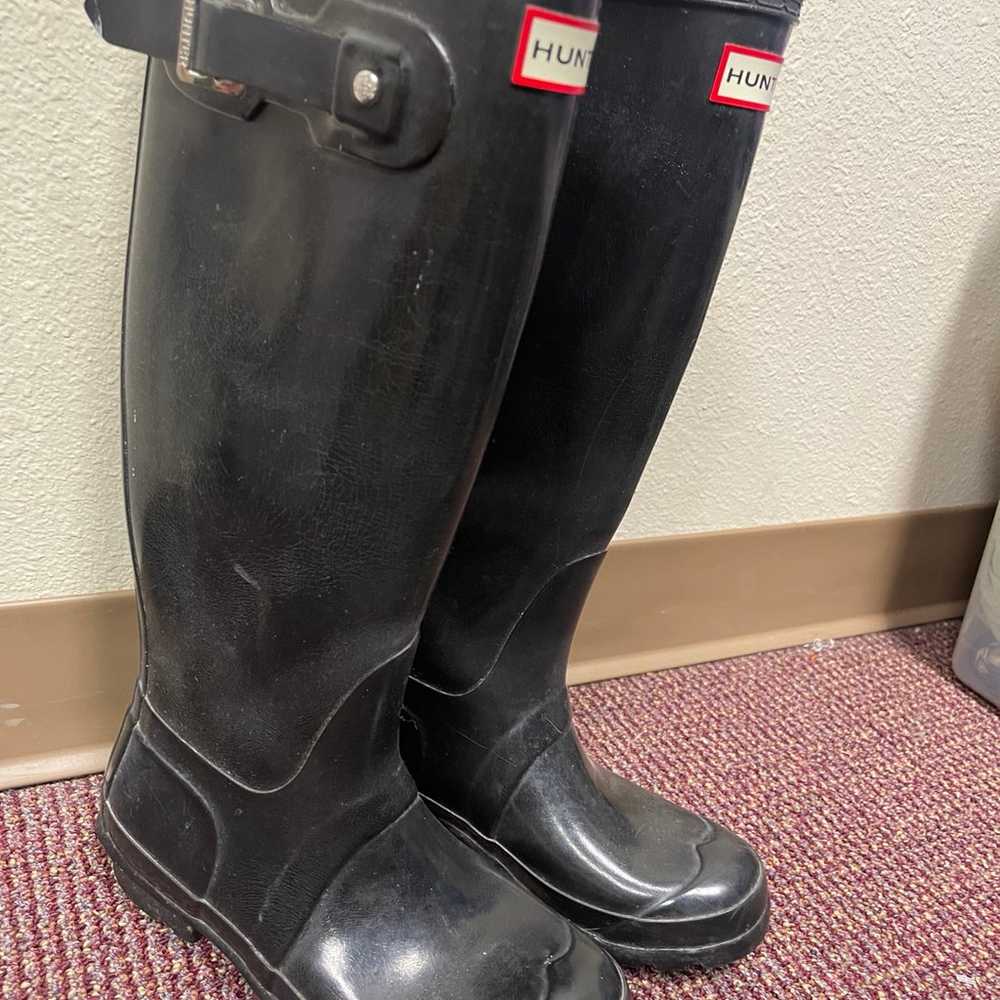 HUNTER RUBBER RAINBOOTS - image 2