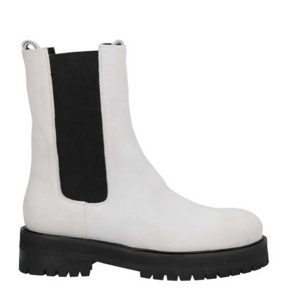 Italian brand DONDUP white chelsea boots. - image 1