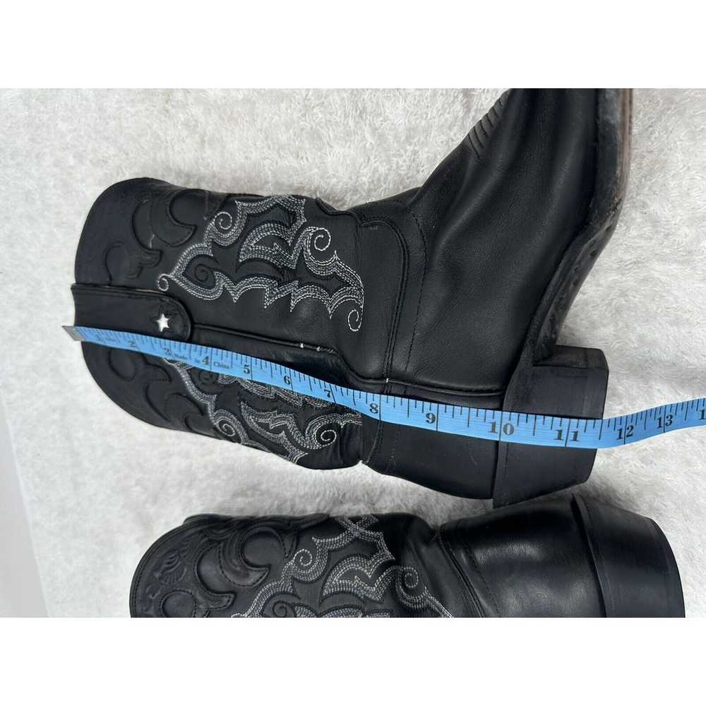 TONY LAMA VF6000 Ladies Vaquero black leather Wes… - image 10