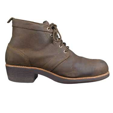 Worx X Red Wing Women’s Brown Steel Toe Heeled Wor