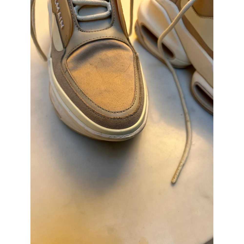 Balmain Leather trainers - image 8