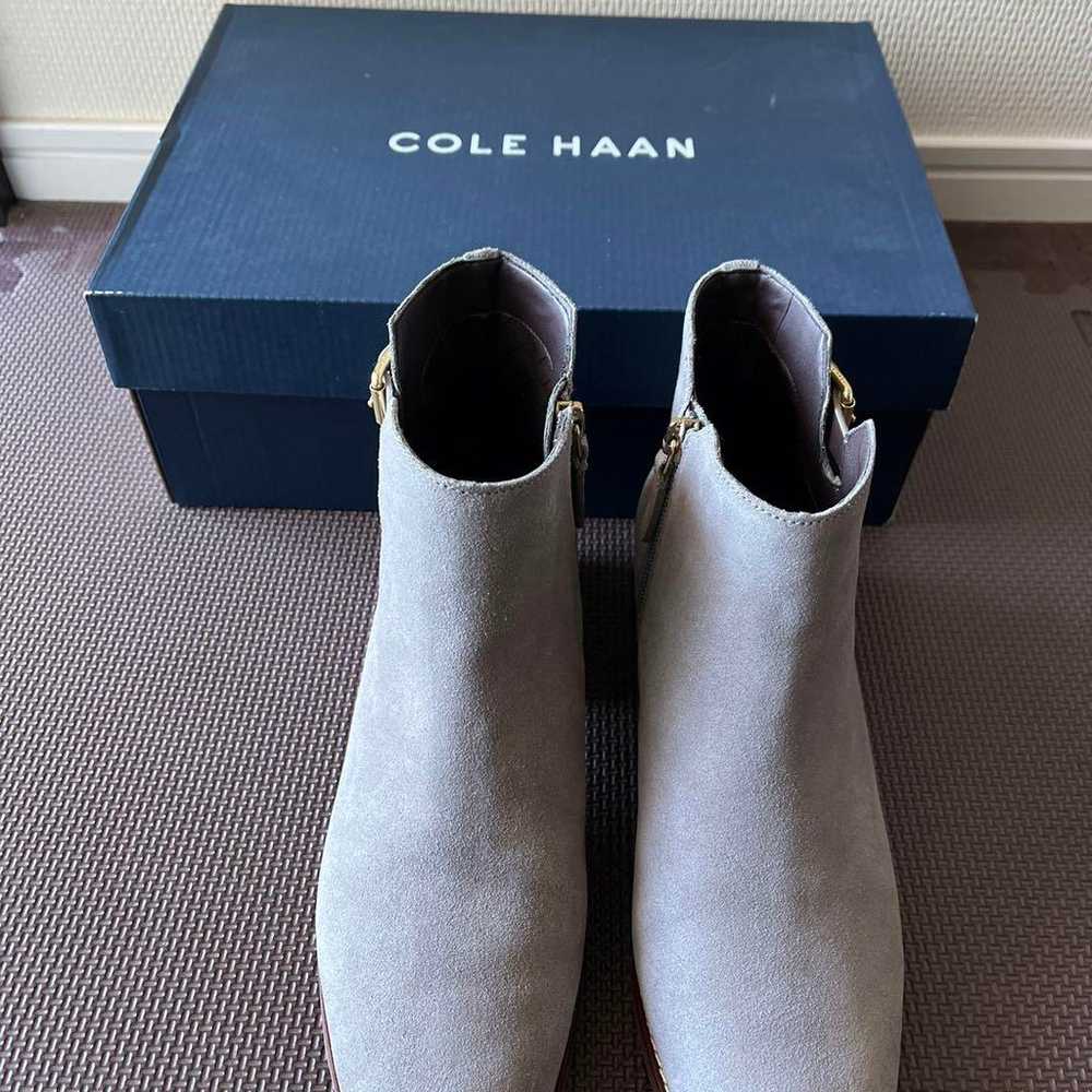 COLE HAAN Hybrid Booties (Stormy Gray Suede) - image 2