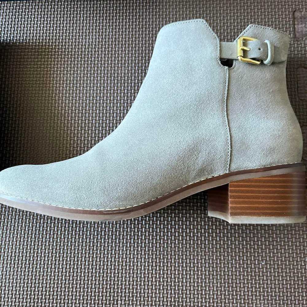 COLE HAAN Hybrid Booties (Stormy Gray Suede) - image 4