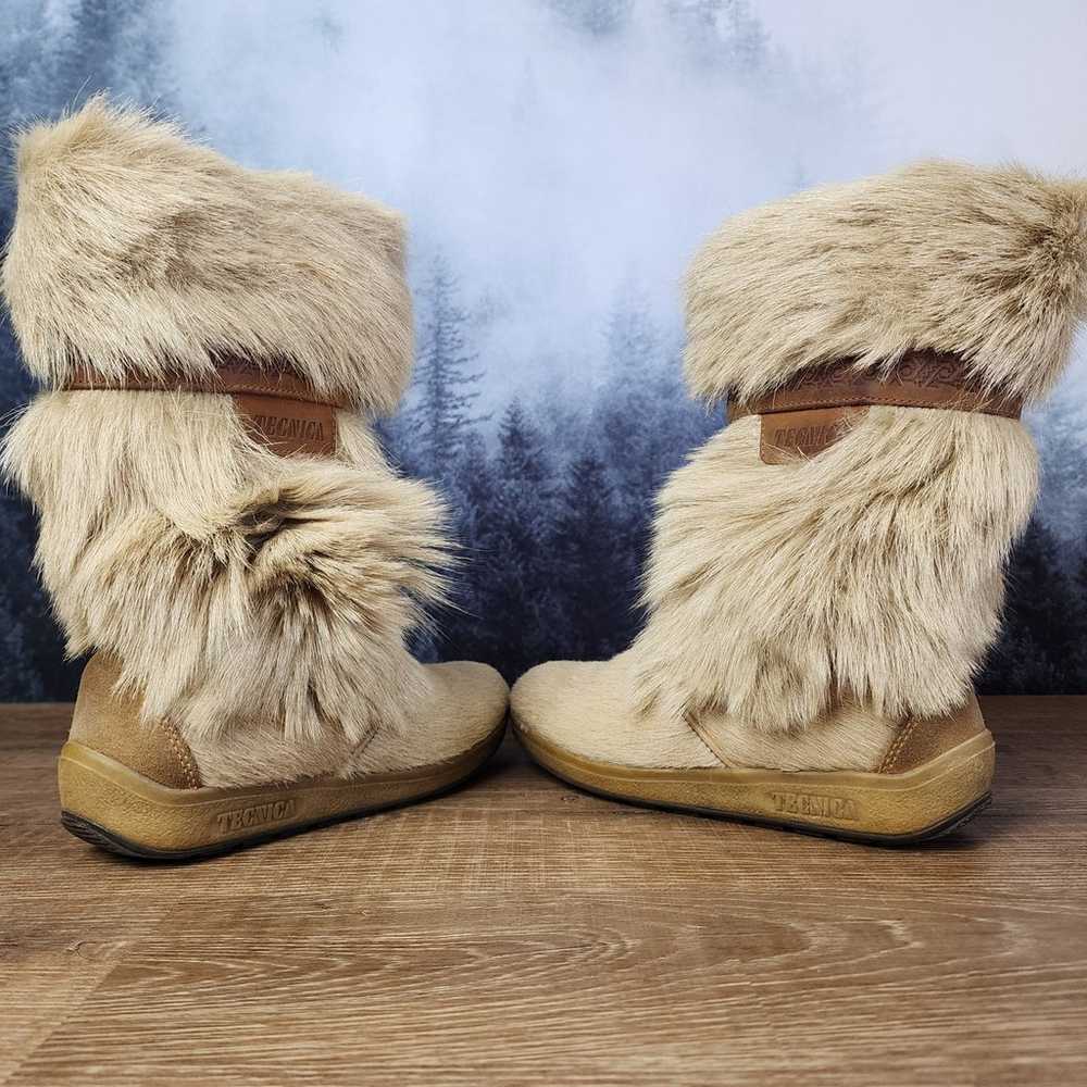 Vintage Tecnica Fur Après Winter Boots | Women's … - image 4