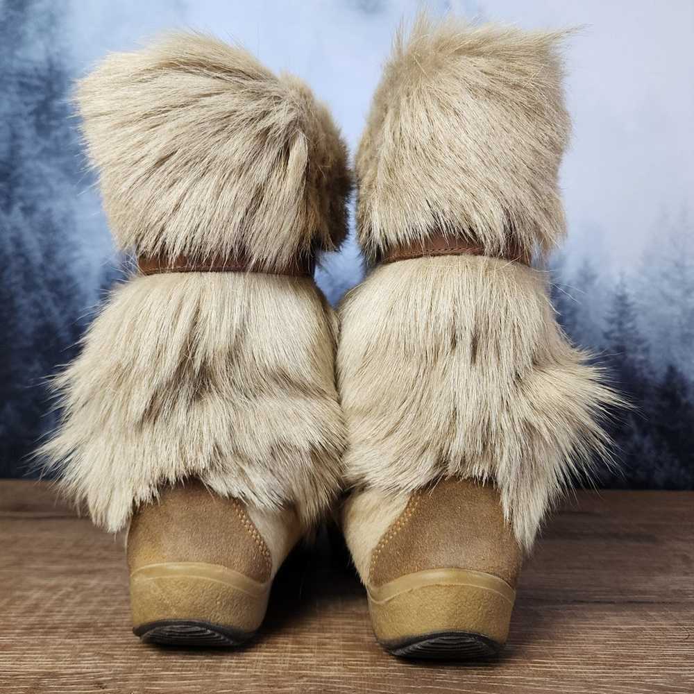 Vintage Tecnica Fur Après Winter Boots | Women's … - image 6