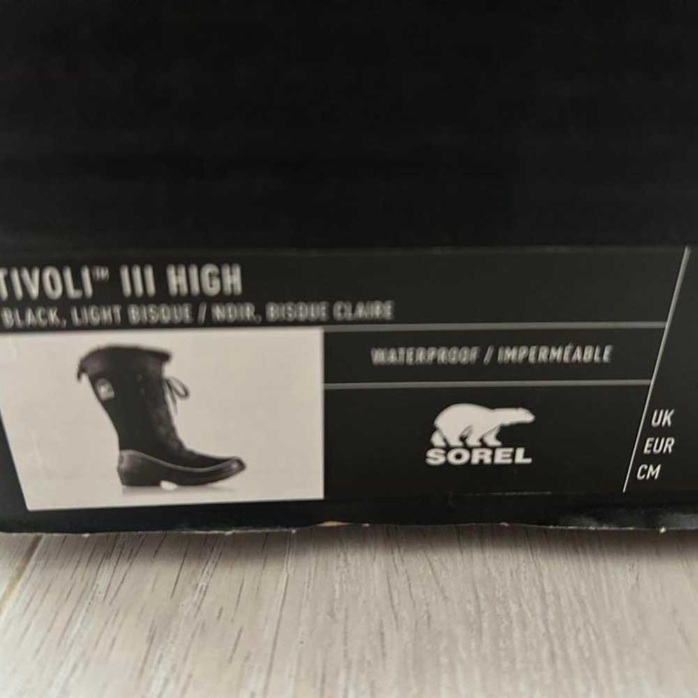 Sorel Snow Boots Long Boots Black with Fur Lining - image 6