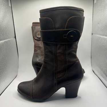 Women's Born heeled Boots Brown Size 7